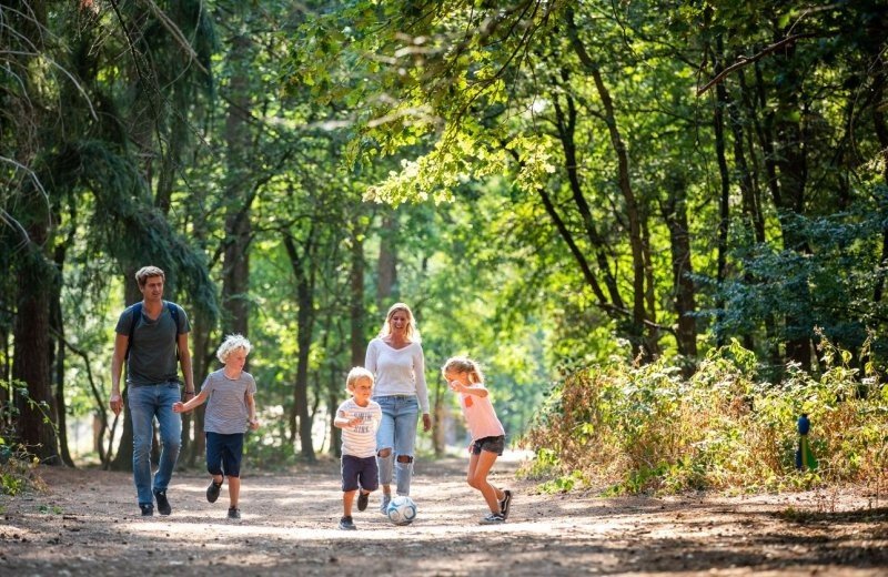 Wandelen familie